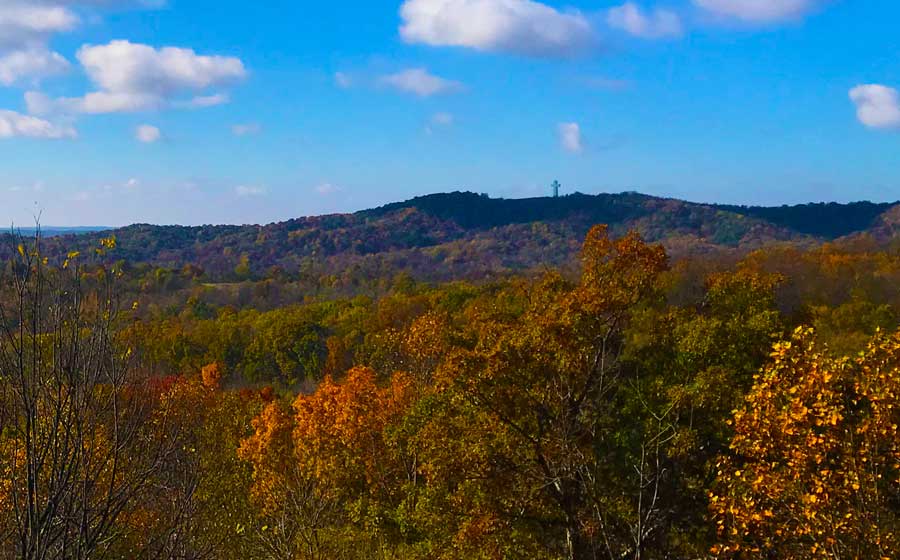 Fall Colors at the Cross