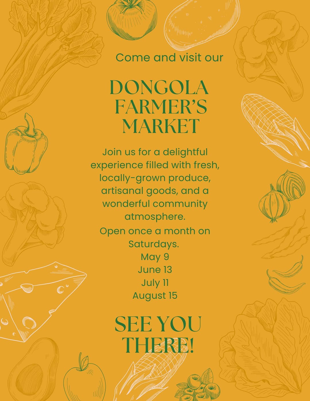 Farmers market in Dongola IL